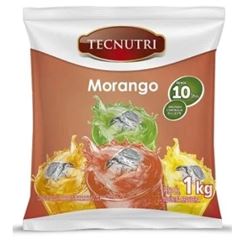 PO P/ BEBIDA MORANGO SACHE 1KG TECNUTRI