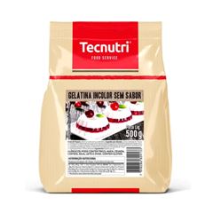GELATINA SEM SABOR SACHE 500G TECNUTRI