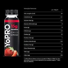 YOPRO LIQ 15G MORANGO 250GR