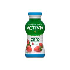 ACTIVIA ZERO LIQ MORANGO 170G