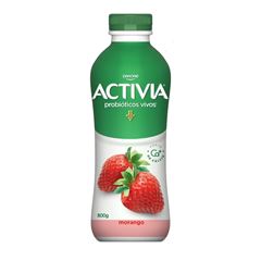 ACTIVIA 750G + 50G MORANGO LT FERM