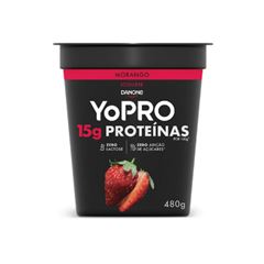 YOPRO 15G PROT POLPA MORANGO 480G