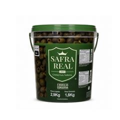 AZEITONA PRETA S/CAROCO 1,8KG SAFRA REAL