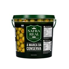 AZEITONA VERDE RECHEADA 1,8KG SAFRA REAL