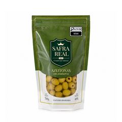 AZEITONA VERDE S/CAROCO 400G SAFRA REAL