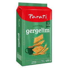 BISCOITO CRACKER GERGELIM 400GR PARATI