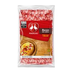 BACON EM CUBOS 1KG PERDIGAO