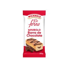 MINIBOLO DO FORNO BARRA CHOC WB 18X25G