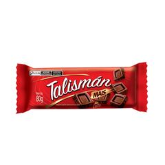 CHOCO BARRA AO LEITE 12X80G TALISMAN MAI