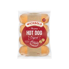 PAO HOT DOG TRADICINAL 200G WICKBOLD