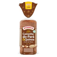PAO CASTANHA/QUINOA 350GR WICK