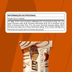 BARRA PROT CARAMELO SALGAD 12X45 NUTRATA