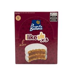 ALFAJOR ILIKEX3 BRANCO 12X55G PUNTA BALL