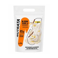 PROTEINA WHEY BAUNILH REFIL 450G NUTRATA
