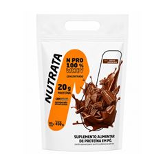 PROTEINA WHEY CHOCOLA REFIL 450G NUTRATA