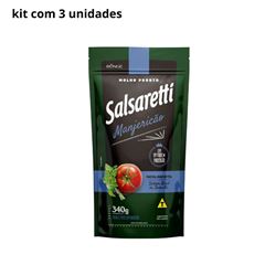 MOLHO TOMATE MANJERICAO 3x 340G SALSARETTI