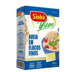 AVEIA EM FLOCOS FINOS SINHA 170G
