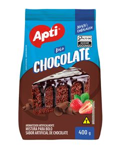 MISTURA PARA BOLO CHOCOLATE 400G APTI