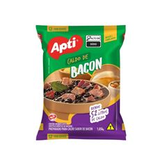 CALDO DE BACON PACOTE 1,05 KG APTI