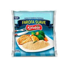 FAROFA SUAVE 250G KISABOR