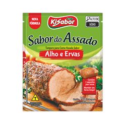 TEMPERO SABOR DO ASSADO ALHO/ERVAS 23G