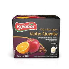 CHA VINHO QUENTE 12X15G KISABOR