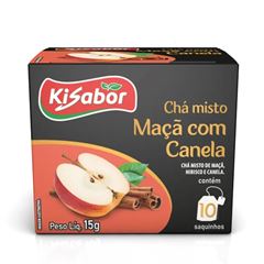 CHA DE MACA COM CANELA 12X15G KISABOR