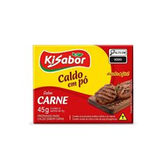 CALDO DE CARNE EM PO 45G KISABOR