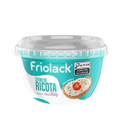 CREME DE RICOTA 200G FRIOLACK
