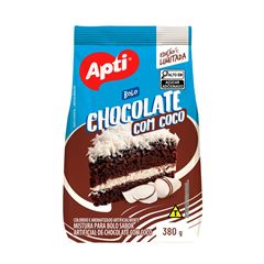 MISTURA PARA BOLO CHOCO COCO 380G APTI