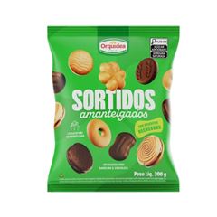 BISCOITO SORT AMANTEIGADOS 300G ORQUIDEA