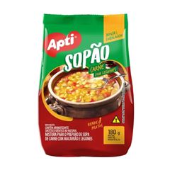 SOPAO CARNE C/ LEGUMES 180G APTI