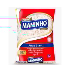 ARROZ BRANCO MANINHO T1 1 KG