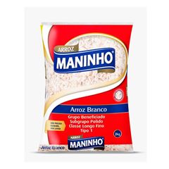 ARROZ BRANCO MANINHO T1 2KG