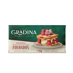 MARGARINA PLACA FOLHADOS GRADINA 2KG