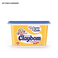 MARGARINA CLAYBOM 1KG C/SAL CREME LEITE