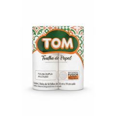 PAPEL TOALHA TOM 20CMX19CM 