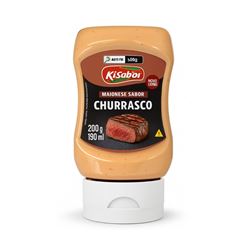 MAIONESE SABOR CHURRASCO 200G KISABOR