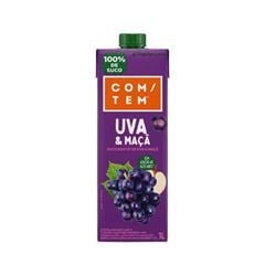 SUCO UVA/MACA COM TEM 1L FRUKI