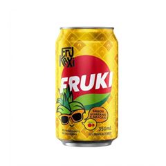 FRUKI GUARANA C/ ABACAXI LATA 350ML