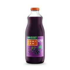 SUCO UVA COM TEM VIDRO 1L FRUKI