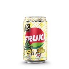 FRUKI GUARANA C/ ABACAXI ZERO LATA 350ML