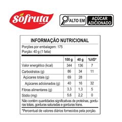 GOIABADA BLOCO 7 KG SO FRUTA