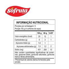 MOLHO MADEIRA SACHE 300G SO FRUTA
