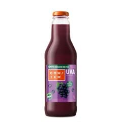 SUCO UVA/MACA COM TEM VIDRO 1L FRUKI