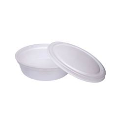 MARMITA REDONDA C/TAMPA 500ML FIBRAFORM