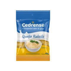 QUEIJO RALADO AMARELO 40G CEDRENSE