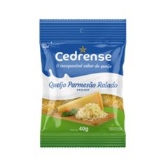 QUEIJO PARMESAO RALADO GROS 40G CEDRENSE