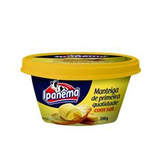 MANTEIGA C/SAL POTE 200G IPANEMA