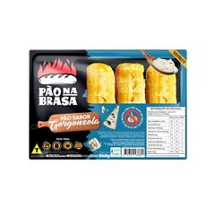 PAO SABOR GORGONZOLA PREM 340G NA BRASA